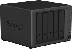 Мрежов сторидж (NAS/SAN) Synology DS1522+, за 5 диска, до 108TB, CPU 2.6GHz, RAM 8GB, 4xГигабит, USB 3.2 Gen 1