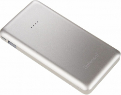 Батерия за смартфон Intenso S10000, Intenso S10000, USB-А, Мicro USB, LED индикатор, Сребрист