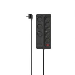 Контакт Разклонител HAMA, 8 гнезда, 1.5 м, 223162