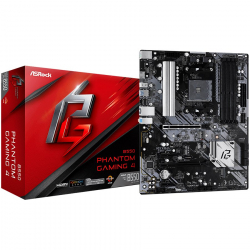 Дънна платка ASROCK Main Board Desktop B550 PHANTOM GAMING 4, AM4, B550, 4xDDR4, 1xPCIe