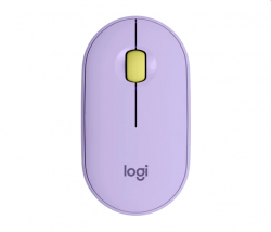 Мишка Logitech Pebble M350 Wireless Mouse - LAVENDER LEMONADE - EMEA-914
