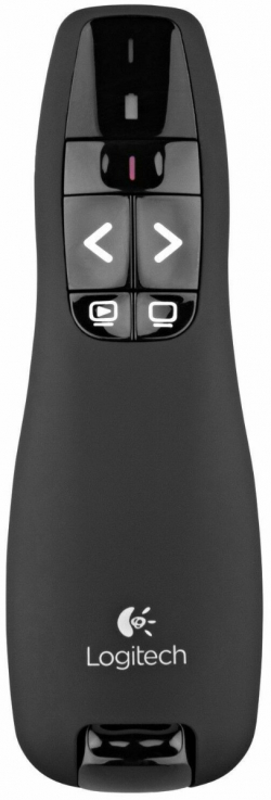 Принадлежност за проектор Безжичен презентер Logitech R400 Wireless Laser Presenter, USB приемател