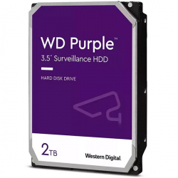 Хард диск / SSD HDD 2TB Western Digital Purple, WD22PURZ, 256MB, SATA3