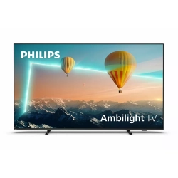 Телевизор PHILIPS 65inch UHD DLED Ambilight 3 Silver bazel Pixel Precise UHD Android DVB T2