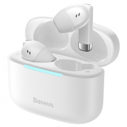 Слушалки Безжични слушалки Baseus TWS Bowie E9 NGTW120002, бели