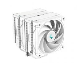 Охладител за процесор DeepCool охладител CPU Cooler AK620 WH - Dual-Tower, White - LGA1700-AM5