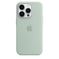 Калъф за смартфон Apple iPhone 14 Pro Silicone Case with MagSafe - Succulent