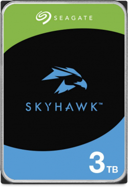 Хард диск / SSD 3TB Seagate SkyHawk Surveillance ST3000VX015