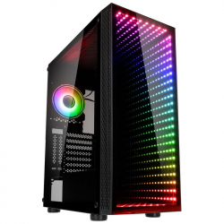 Кутия Кутия Kolink Void Rift RGB TG, Midi-Tower, Black Window, ATX, Черна
