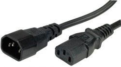 Кабел/адаптер Power cable C14 to C13 extension, 1m, 19.08.1510
