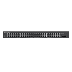 Комутатор/Суич ZyXEL GS1900-48 v2, 48-port GbE L2 Smart Switch, rackmount