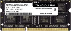 Памет Памет Team Group Elite DDR3L - 8GB, 1600 mhz, CL11-11-11-28 1.35V