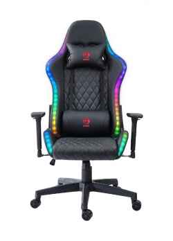Геймърски стол Marvo геймърски стол Gaming Chair CH-35 Black RGB