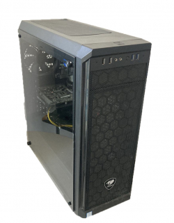 Реновиран компютър Компютър I5-9400F 4.1 GHz, 8GB DDR4, 250GB SSD, 1TB HDD, GTX 1650 Super 4GB