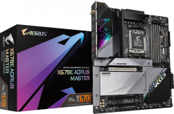 Дънна платка GIGABYTE X670E Aorus Master, АМ5, 4x DDR5, 5200 MHz, E-ATX