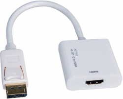 Кабел/адаптер Adapter DP M - HDMI F, active, 4K, v1.2, 12.03.3160