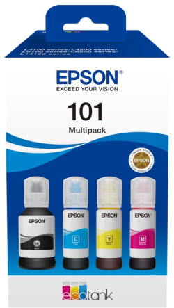 Касета с мастило Epson 101 Multipack, за Epson L4260/L4266/ EcoTank L14150, четири цвята