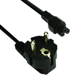 Makki Захранващ кабел Power Cord for Notebook 3C Bulk - MAKKI-CE022-1.8m