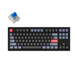 Геймърска клавиатура Keychron V3 TKL QMK, черен
