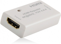 Мрежова LAN карта/адаптер HDMI повторител ACT AC7820, Усилва HDMI сигнал до 40 м, Поддържа 4K