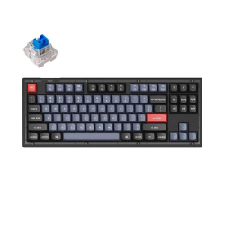 Геймърска клавиатура Keychron V3 TKL QMK, черен
