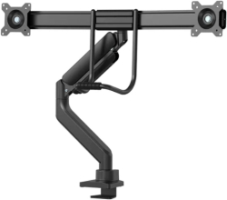 Стойка за монитор Neomounts by NewStar Screen Desk Mount 2 screens, Черна