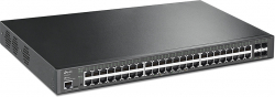 Комутатор/Суич TP-Link TL-SG3452XP, 48-port Gigabit порта, 4 SFP+ slots, L2+, PoE+