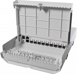 Комутатор/Суич Комутатор MikroTik netFiber 9 SFP+ CRS310-1G-5S-4S+OUT