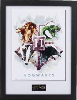 Продукт GBEYE HARRY POTTER - Framed print Hogwarts Water Colour (30x40)