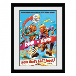 Продукт GBEYE FORTNITE - Framed print Dine n Dash (30x40)