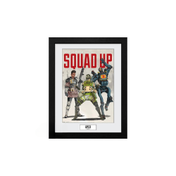 Продукт GBEYE APEX LEGENDS - Framed print Squad Up (30x40)