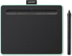 Графичен таблет Wacom Intuos S Bluetooth, 2540 lpi, 4096 нива на натиск, Зелен