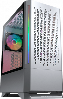 Кутия COUGAR MX430 Air RGB White, Mid Tower, Mini ITX - Micro ATX ATX