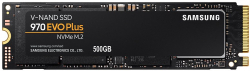 Хард диск / SSD SAMSUNG 970 EVO PLUS 500GB SSD, M.2 2280, NVMe, Read-Write: 3500 - 3200 MB-s