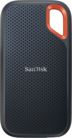 SANDISK Extreme 500GB Portable SSD - up to 1050MB-s Read and 1000MB-s Write Speeds, USB 3.2 Gen 2, 2-meter drop protection and IP55 resistance
