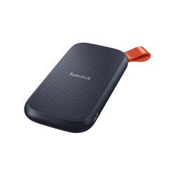 Хард диск / SSD Външен SSD SanDisk Portable, 1TB, USB 3.2, Type-C, Черен