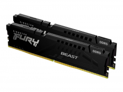 Памет KINGSTON 64GB 5600MHz DDR5 CL40 DIMM Kit of 2 FURY Beast Black