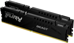 Памет KINGSTON 32GB 5600MT-s DDR5 CL36 DIMM Kit of 2 FURY Beast Black