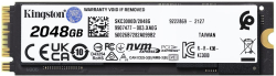 Хард диск / SSD Kingston KC3000, 2TB SSD, 1 x PCI Express 4.0 NVMe, m2 2280