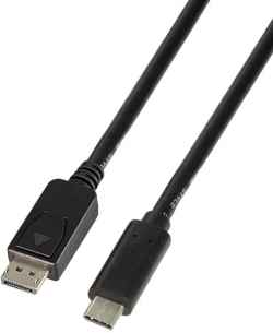 Кабел/адаптер Cable USB Type C - DP, M-M, 1.8m, 4K-60Hz, UA0335