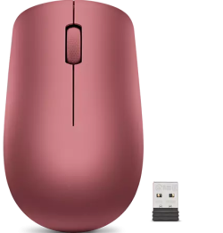 Мишка LENOVO 530 Wireless Mouse Cherry Red