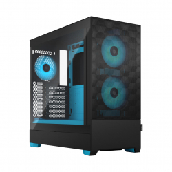 Кутия Fractal Design Pop Air RGB, син/черен