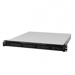 Мрежов сторидж (NAS/SAN) Synology Rackmount RS820+, за 4 диска, до 64TB, 2.1GHz, 2GB, Гигабит, USB3.0