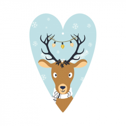 Продукт Gespaensterwald Картичка-таг Елен, във формата на сърце