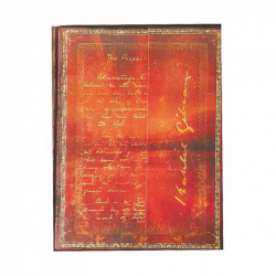 Канцеларски продукт Paperblanks Тефтер Kahlil Gibran, 180 х 230 mm, широки редове, 72 листа, твърда кор.