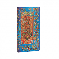 Канцеларски продукт Paperblanks Тефтер Delphine, Slim, 88 листа