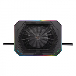 Поставка за лаптоп SureFire Стойка за лаптоп Bora X1, охлаждаща, RGB