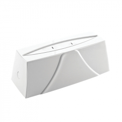 Palex Диспенсър за кърпи за ръце със Z-сгъвка, хоризонтален, бял