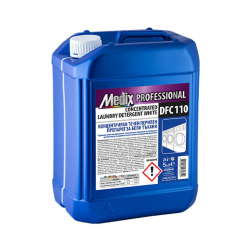 Почистващ продукт Medix Перилен препарат DFC 110, с ензими, 5 L