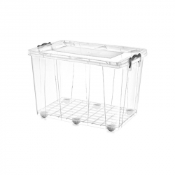 Кутия-контейнер №8, с колела, 60 x 40 x 32 cm, 50 l